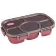 thumbnail image 2 of Microwave Divided Plate Lunch Box with 5 Compartments Portable Bento Case Separate Dinning Food Tray for Student Office, 2 of 2