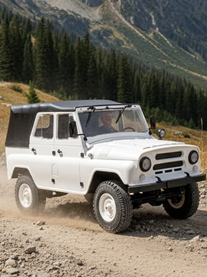 ARRIS WPL C94 UAZ-469 1/12 RC Crawler, 4WD RC Rock Crawler Truck RTF, Off-Road Military RC Car, Hobby-Grade Trail Truck for Adults