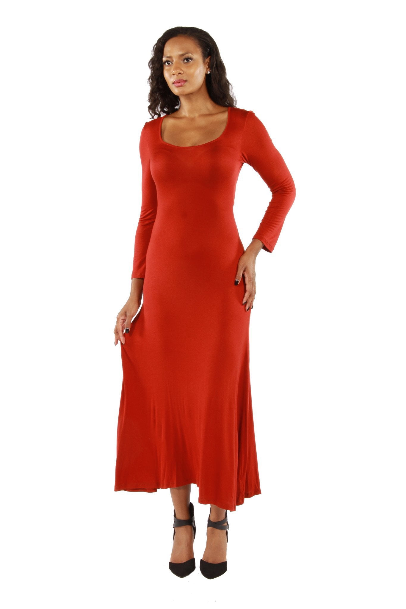 Women's Like a Cool Drink of Water Black Maxi Dress