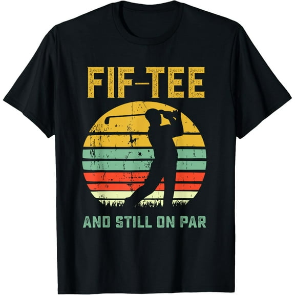Funny 50th Birthday Golf Pun Golfing 50 Year Old Golfer Tee T-Shirt