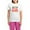 With Pink Pant, variant on CafePress - Coronavirus Keep Your Soc Women's Light Pajamas - Women's Short Sleeve Print T-Shirt and Pants Light Cotton Pajama Set