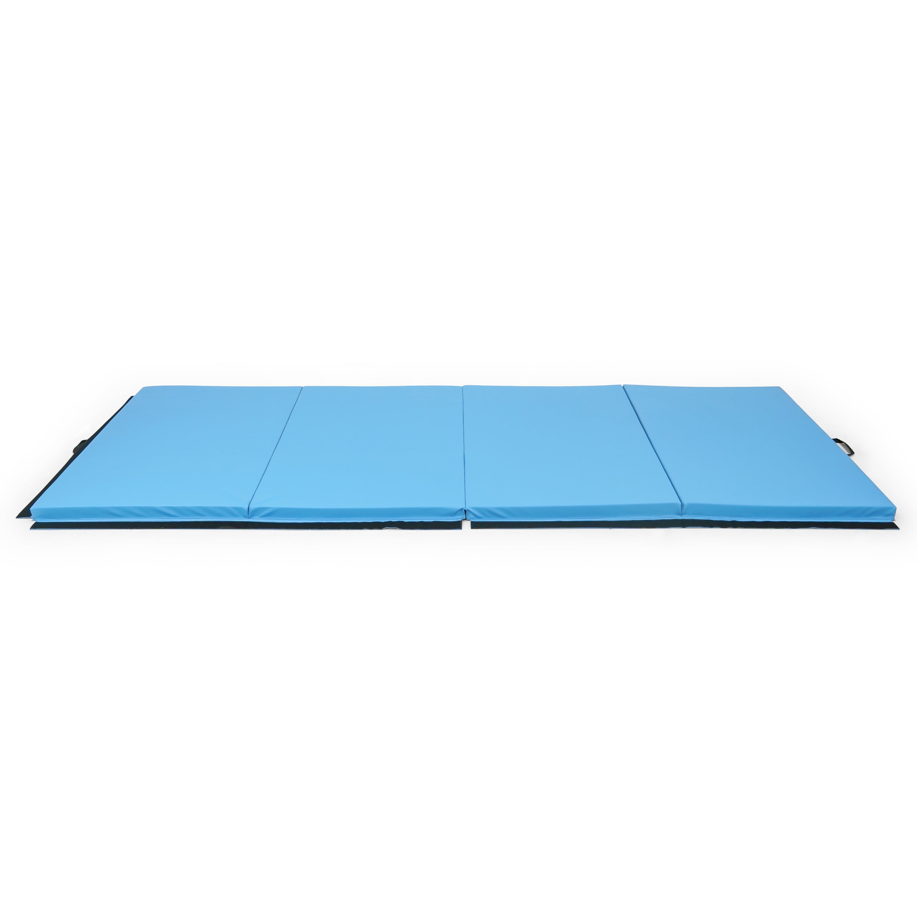 CAP Barbell All Purpose Folding Exercise Training & Gymnastics Balance Mat 10' x 4' x 3" Thick, Blue