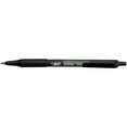 thumbnail image 6 of BIC Soft Feel Black Retractable Ballpoint Pens, Medium Point (1.0mm), 12-Count, 6 of 9