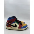 thumbnail image 1 of Ni - ke Ni - ke The Great AJ1 Mid Fearless Suede Multicolor Athletic Shoes M 8, 1 of 5