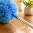 thumbnail image 5 of Telescopic Ceiling Fan Duster Microfiber Long Handle Extendable Dust Removal Brush Washable Reusable High Reach Cleaning Tool For Ceiling Fan Furniture Blinds Home Office Car Interior Cleaning, 5 of 7