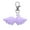 A, variant on Lip Balm Keychain Caps Fashionable Key Jewelry Convenient Ornament Suitable for Daily Use and Makeup Touch