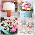 thumbnail image 5 of Nostalgia Cotton Candy Party Kit, 7 oz Cotton Candy Sugars with Reusable Cones and Twist Ties, 3-Pack, 5 of 6
