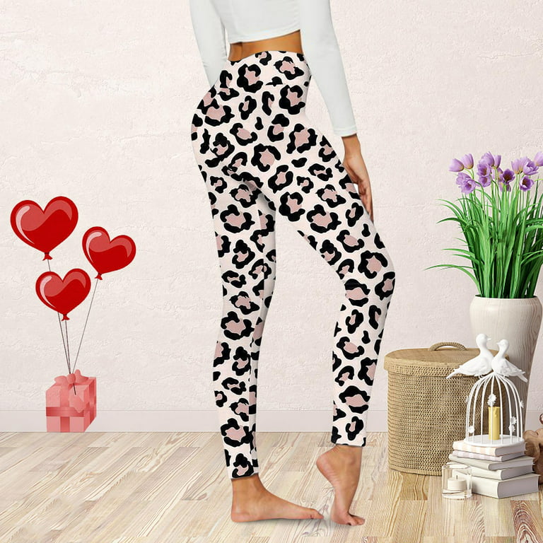 Female Compression Leggings Tights Tights Valentine Day Cute Print Casual  Comfortable Boot Pants Ladies Gym Leggings For Women