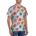 thumbnail image 5 of Rocae Easter Egg for Men's Moisture-Wicking Crew Tee - T-Shirt for Sports, Outdoor Activities, and Casual WearLarge, 5 of 9