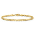 thumbnail image 3 of 10k Yellow Gold Bracelet Chain Styles Anchor 3 mm 7 in Concave, 3 of 4