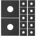 thumbnail image 1 of UPGRATOR 12 Pcs Manchons de Rangement pour Disques Vinyles en Noir pour Usage Domestique et Collection, 1 of 8