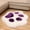 Purple, variant on Home Decor Super Soft Sheepskin Rug Furry Cat Paws Rug Kids Room Rug Kawaii Room Decor Non Throw Rug Furry Rug Bedroom Rug Carpet Happy 2026!