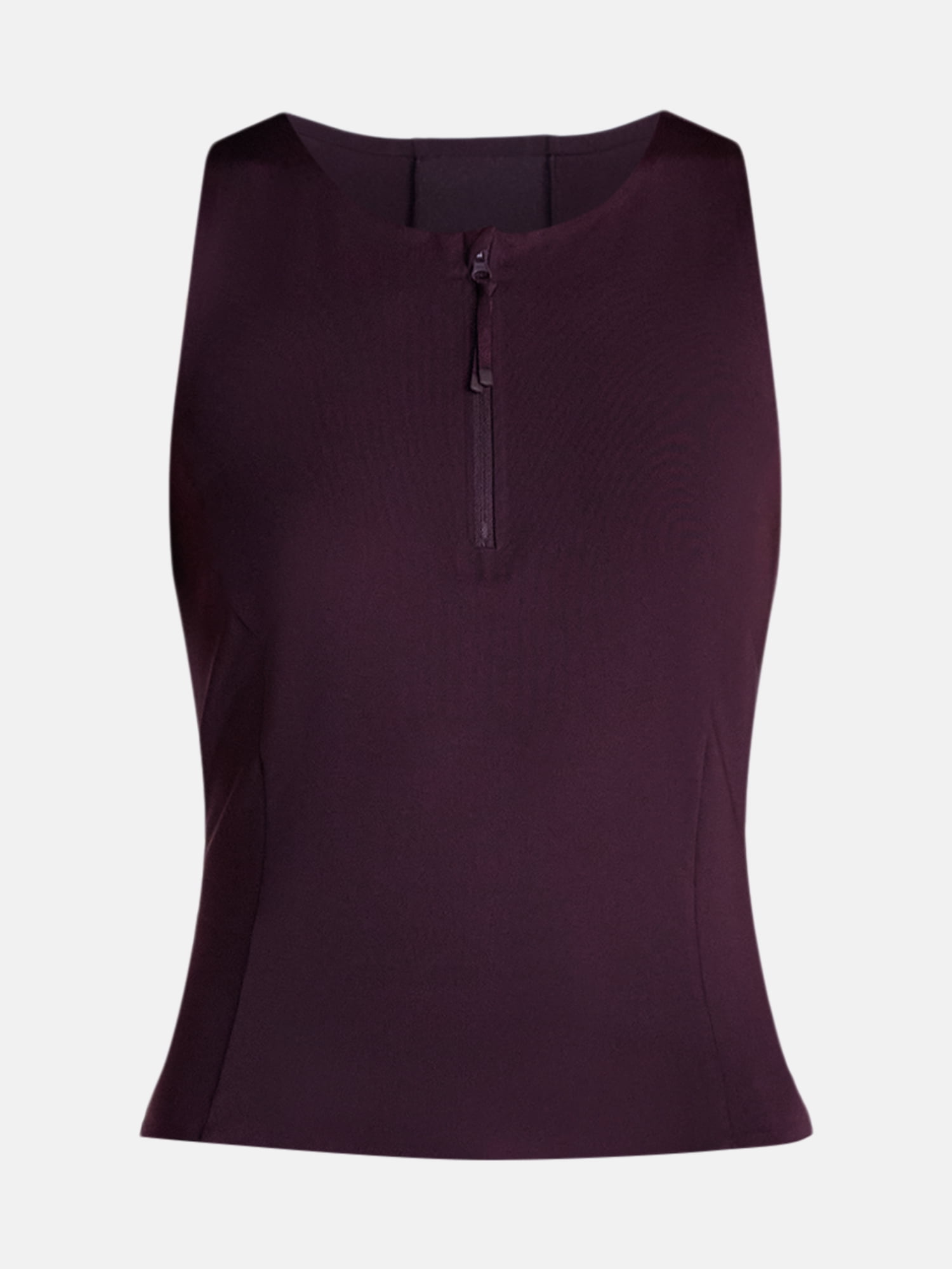Avia Women's Quarter Zip Hybrid Tank Top, Sizes XS-XXXL