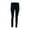 Black, variant on Therapy High Waisted Leggings with Slant Zipper Pockets for Women Workout Running Pants - Red - Medium