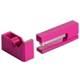 thumbnail image 2 of JAM Paper Office & Desk Set, Fuchsia Pink, 1 Stapler & 1 Tape Dispenser, 2 Pack, 2 of 5