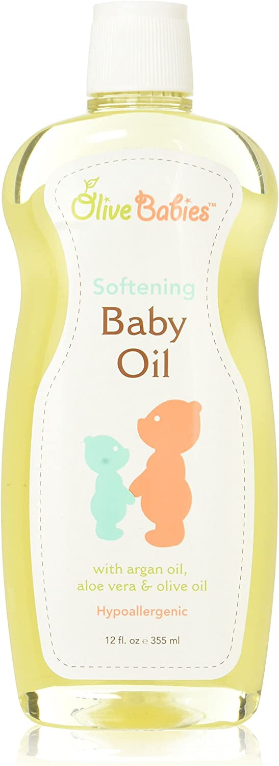  Olive Babies Aceite suavizante para bebés, 12 fl.oz : Bebés