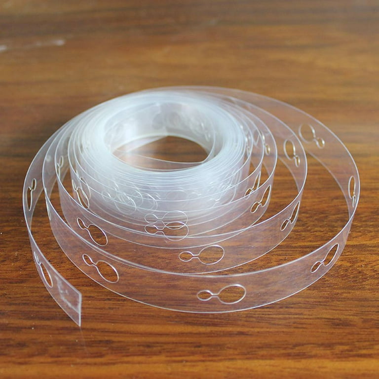 Pluokvzr 2x 5M Balloon Arch Der Strip nnect Chain Plastic DIY Tape Derating  String 
