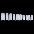 thumbnail image 3 of 100pcs French Plastic Fake Fingernails Solid Color plastic fake Full Half Cover Fake False Nail Art Tips Accessory, 3 of 8
