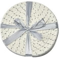 thumbnail image 5 of Potholders Set Trivets Set 100% Pure Cotton Thread Weave Hot Pot Holders Set (Set of 3) Stylish Coasters, Hot Pads, Hot Mats,Spoon Rest For Cooking and Baking by Diameter 7 Inches (Gray), 5 of 8