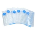 thumbnail image 4 of Lot de 10 sacs de rangement sous vide transparents pliables avec pompe, 4 of 14