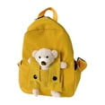 thumbnail image 1 of Bunblic Kids Backpack Children Daypack Stylish Handbag Water Resistant Knapsack Girls Rucksack for Shopping Street Gift Trips Camping Yellow, 1 of 8