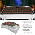 thumbnail image 5 of XMXT Car Sun Shade Windshield, Retro Christmas Tattoo Sunshade for Car Windshield Sun Shades for Car SUV Truck, m, 5 of 9