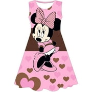 Disney noël Mickey robe filles dessin animé dessin animé Minnie Mouse robes princesse vêtements vêtements de fête pour enfants 1-10 ans