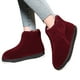 thumbnail image 5 of Botas cortas cálidas con suela gruesa fcdhbfgnj (Vino 40-41 (apto para pies generalmente 39-40)) Rojo, 5 of 9
