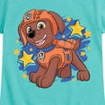 thumbnail image 3 of Paw Patrol - Zuma Sketch - Toddler & Youth Girls Short Sleeve Graphic T-Shirt, 3 of 6