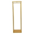 thumbnail image 6 of Metal Square Gold Backdrop Stand Shelf Rack Bracket Ornament Outdoor Wedding Backdrop Props Decorations Gold, 6 of 8