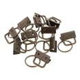 thumbnail image 4 of veasfak 10 Pcs Clip de Ruban avec Connecteurs de Courroie Bronze, 4 of 6