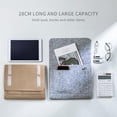 thumbnail image 5 of Home Textile Storage,Multi Function Bedside Organiser 3 Pocket Bed Sofa Hanging Storage Bag Holder For Book Phone Glasses TV Remote, 5 of 8