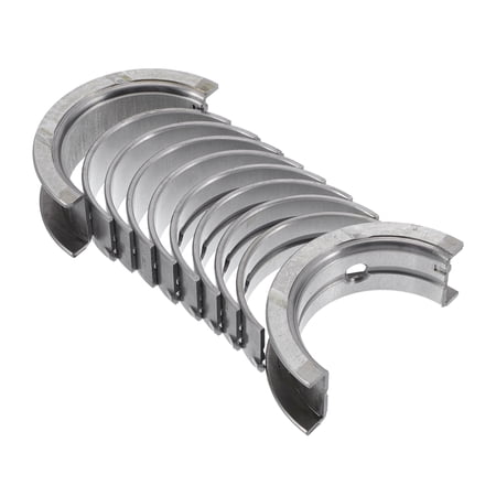 Unique Bargains Main Bearing Set No.2102026040 for Hyundai Accent 1995-2011 Engine Crankshaft Main Bearing Metal Silver Tone 10Pcs