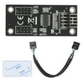 thumbnail image 1 of Placa base USB 2,0 de 9 pines, accesorio de ordenador con concentrador expandible para WIN2000/WinXP/2003, 1 of 5