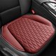 thumbnail image 1 of Cojín para Asiento de Coche Transpirable de Cuero Perforado para las Cuatro Estaciones, Rojo MNFD, 1 of 6