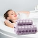 thumbnail image 5 of Juego de toallas de baño de terciopelo con estampado de bastones de caramelo, 1 pieza, rayas oscuras y claras, muy absorbentes y de secado rápido para una sensación suave, ideal para baños, 5 of 8