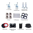 thumbnail image 3 of Fishing Chair Happydeer Folding Backrest Camping Chair with Toolkit Fishing Rod Holder Tackle Trays, Adjustment Fishing Deck Chair Fisherman Stool, Support Over 300 Lbs, 3 of 9