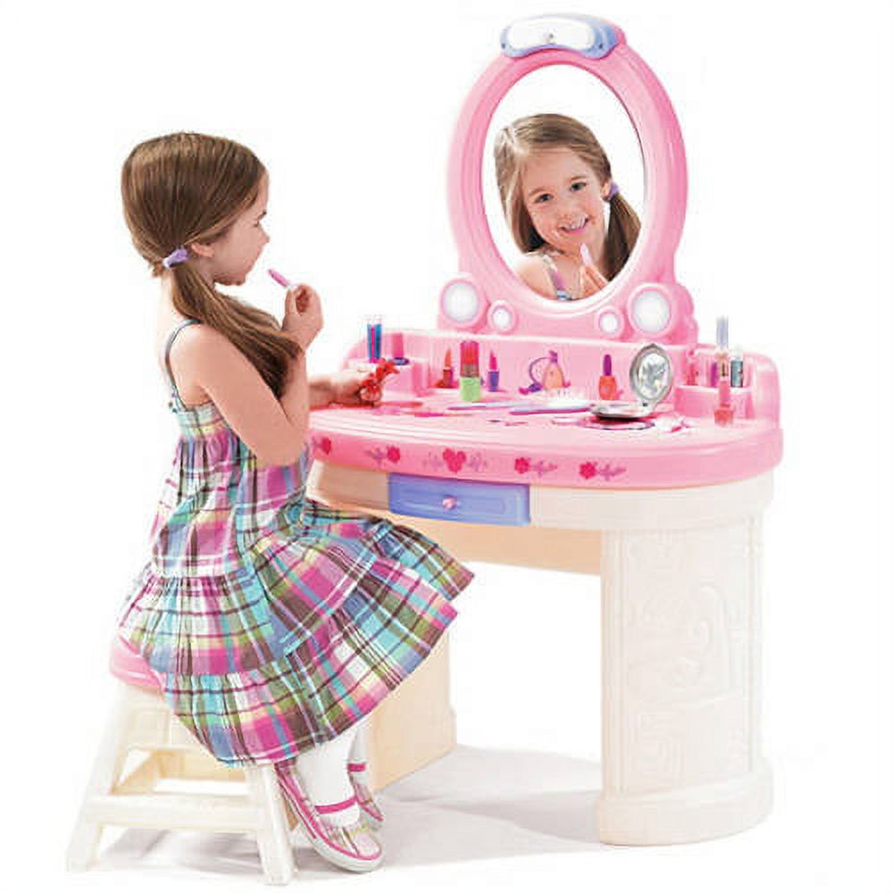 Step2 Fantasy Vanity Girls Pretend Vanity Play Set, Toddlers - image 5 of 8