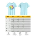thumbnail image 2 of ZXSXSY Women's Tie-Dye Graphic Tee Crew Neck Short Sleeve T Shirt, 2 of 5