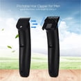 thumbnail image 3 of Cortapelos y recortadora de barba inalámbricos para hombre, kit de corte de pelo recargable con tijeras., 3 of 5