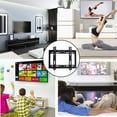 thumbnail image 5 of Fixed TV Wall Mount Full Motion Swivel Articulating Bracket for Most 14”-42” LED LCD OLED Plasma Flat Screen TV with VESA (Fixed), 5 of 5