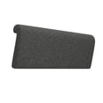 thumbnail image 4 of Cojín de cabecera de esponja suave con soporte para almohada individual, ideal para dormitorios y oficinas. Gris oscuro, 4 of 9