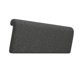 thumbnail image 4 of Cojín de cabecera de esponja suave con soporte para almohada individual, ideal para dormitorios y oficinas. Gris oscuro, 4 of 9