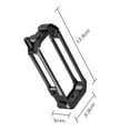 thumbnail image 2 of Amdohai C-ONE X2 Aluminum Alloy Protective Cage Case Action Camera Rig with Cold Shoe Mount Universal 1/4-inch Thread Magnetic Action Camera Mount Replacement for ONE X2, 2 of 5
