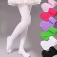 thumbnail image 3 of 9 Couleurs Collants pour Filles Enfants Bas Collants Bas de Ballet Danse Chaussettes Opaques Bas Bonbons, 3 of 5