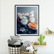 thumbnail image 3 of Diamond Beach Scenery Art Kits Resina Lienzo 5D DIY Mosaico (Pansy B), 3 of 9