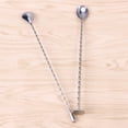 thumbnail image 5 of Stainless Steel Bar Cocktail Mixing Spoon with Spiral Handle for Stirring Drinks, 1 Pc ZX030, 5 of 6