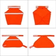 thumbnail image 3 of Muka Pet Reflective Safety Vest High Visibility Dog Jacket, Multi-Size-Orange-S, 3 of 7