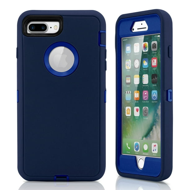 For Iphone 7 Plus Case Rugged Shockproof Hard Case Protective Cover Walmart Com Walmart Com
