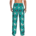 thumbnail image 3 of Daiia Funny Chicken Men's Sleep Pant with Pockets and Drawstring,Pajama Pants-Small, 3 of 9
